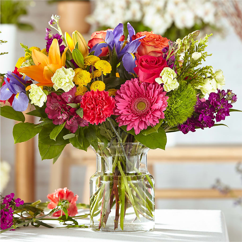 Bold & Bright – A Florist Original – Blooms And Gifts, Concord CA