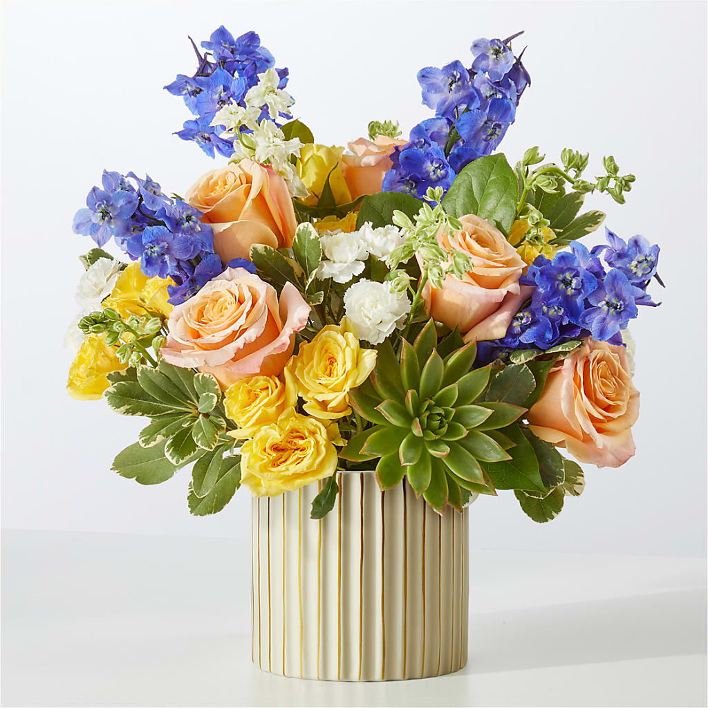 Cobalt Reverie Bouquet – Blooms And Gifts, Concord CA