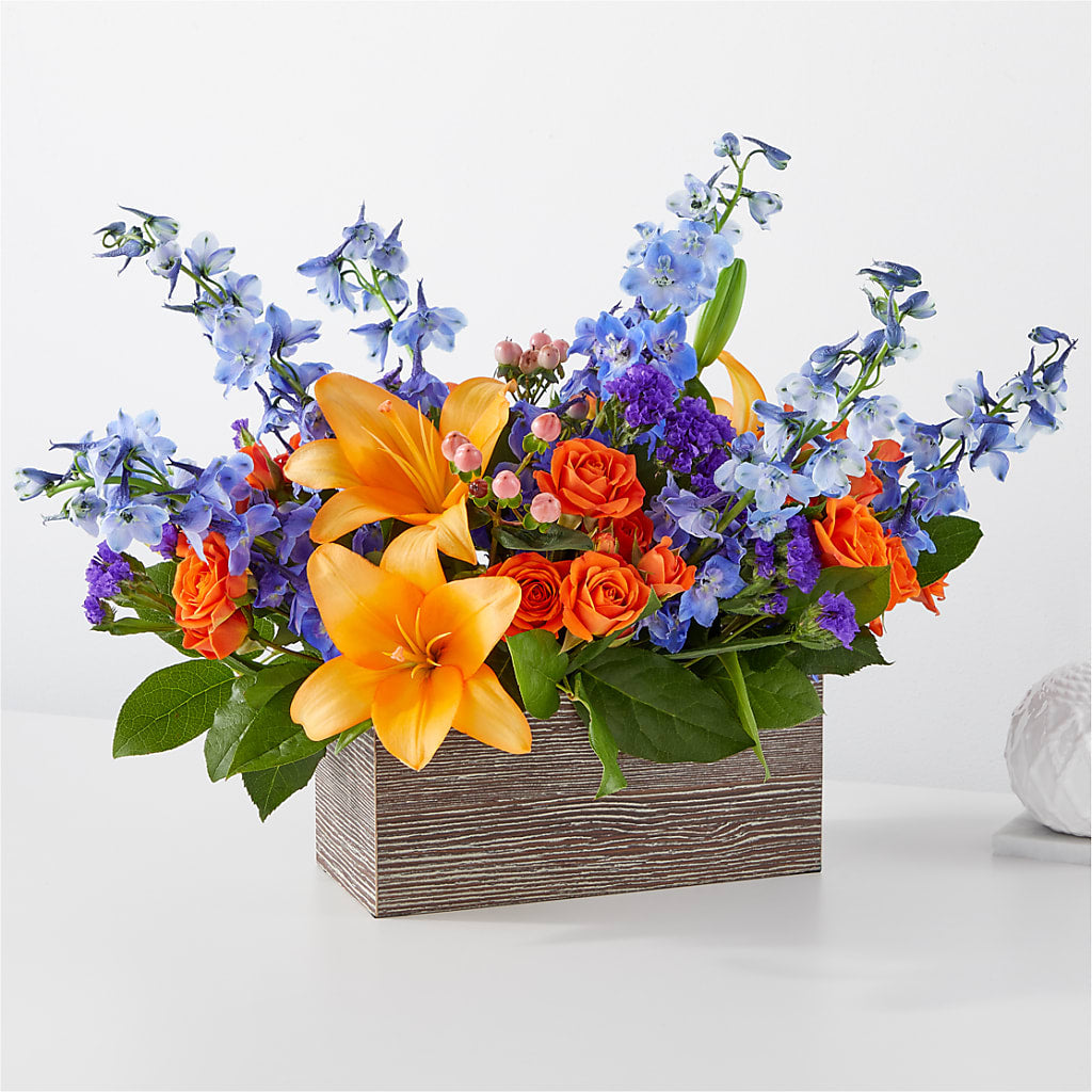 Radiant Citrus Box Bouquet – Blooms And Gifts, Concord CA