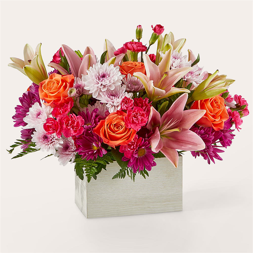 Light of My Life Box Bouquet – Blooms And Gifts, Concord CA