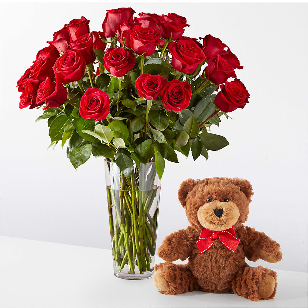 Romantic Long Stem Red Rose Bouquet Bundles – Blooms And Gifts, Concord CA