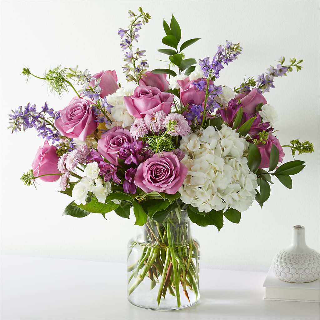 Violet Caress Bouquet – Blooms And Gifts, Concord CA