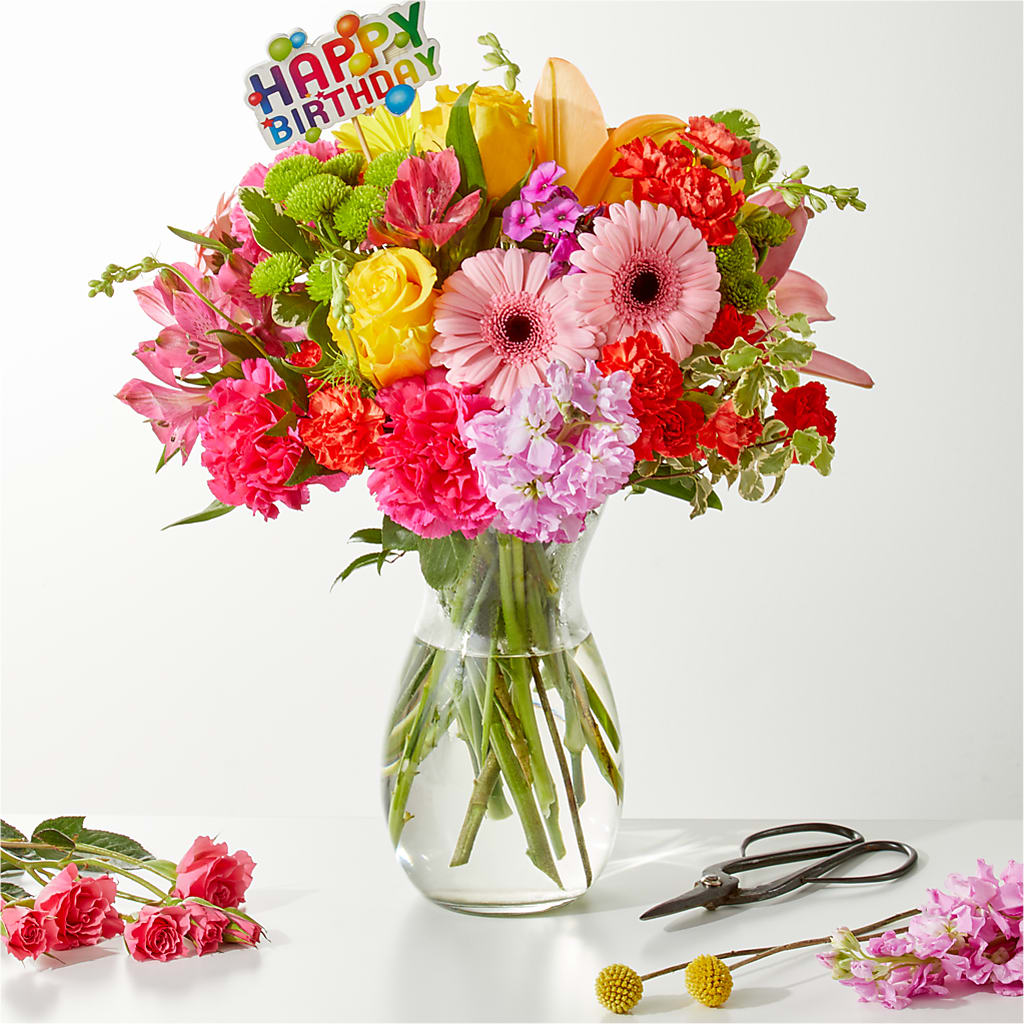 Cue the Confetti - A Florist Original – Blooms And Gifts, Concord CA
