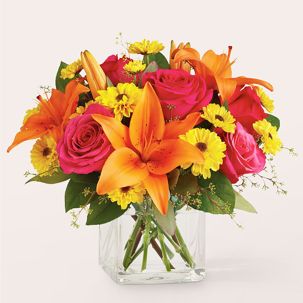 Neon Lights Bouquet – Blooms And Gifts, Concord CA