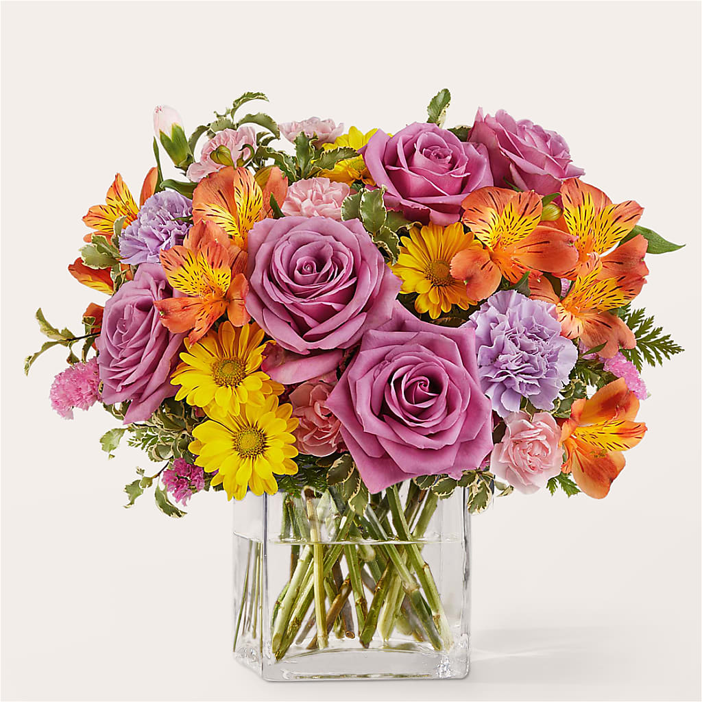 Shades of Happiness Bouquet – Blooms And Gifts, Concord CA