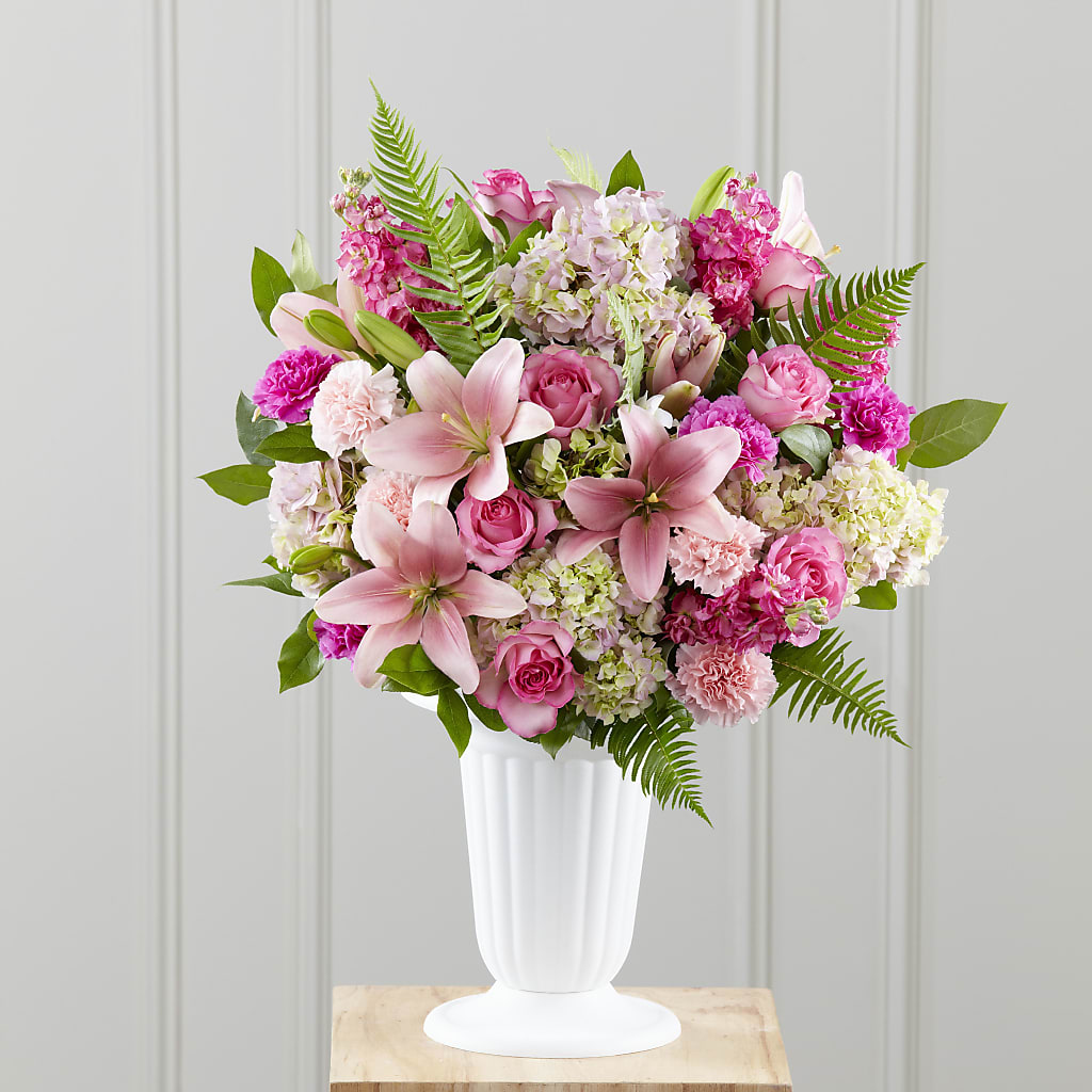 Never-Ending Love Arrangement – Blooms And Gifts, Concord CA