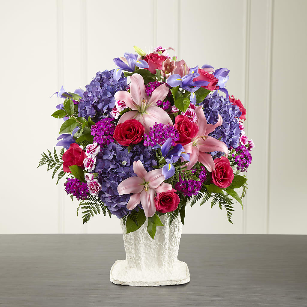 We Fondly Remember Arrangement – Blooms And Gifts, Concord CA