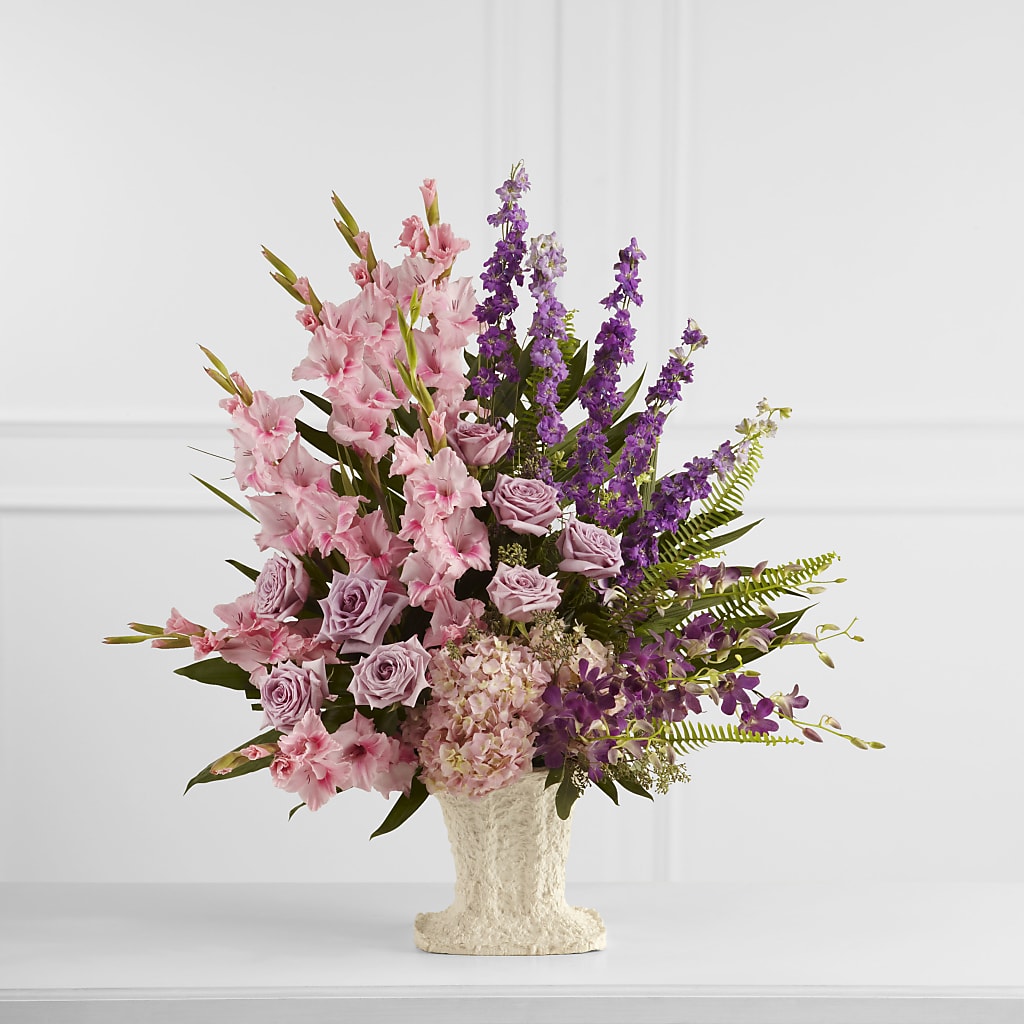 Flowing Garden Arrangement – Blooms And Gifts, Concord CA