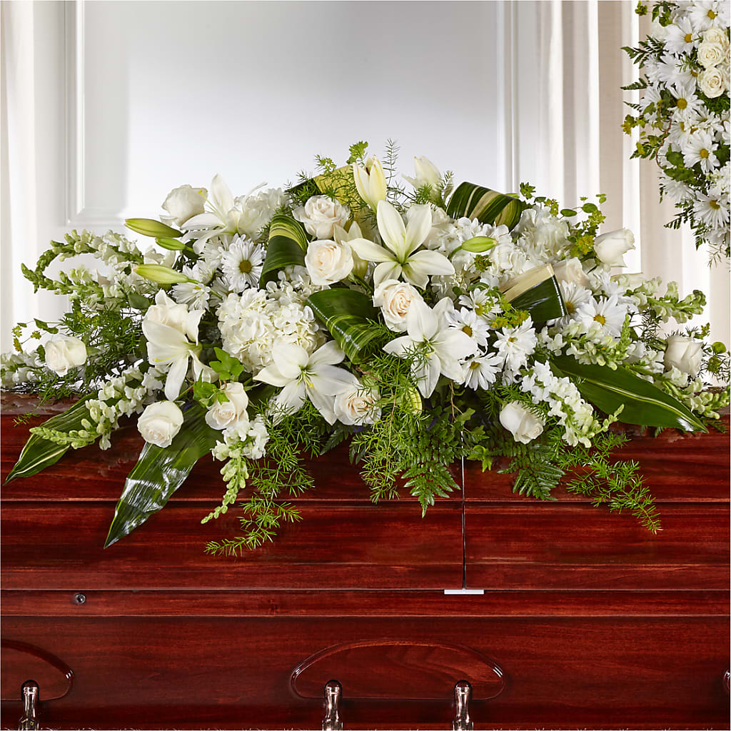 Abundance Casket Spray – Blooms And Gifts, Concord CA
