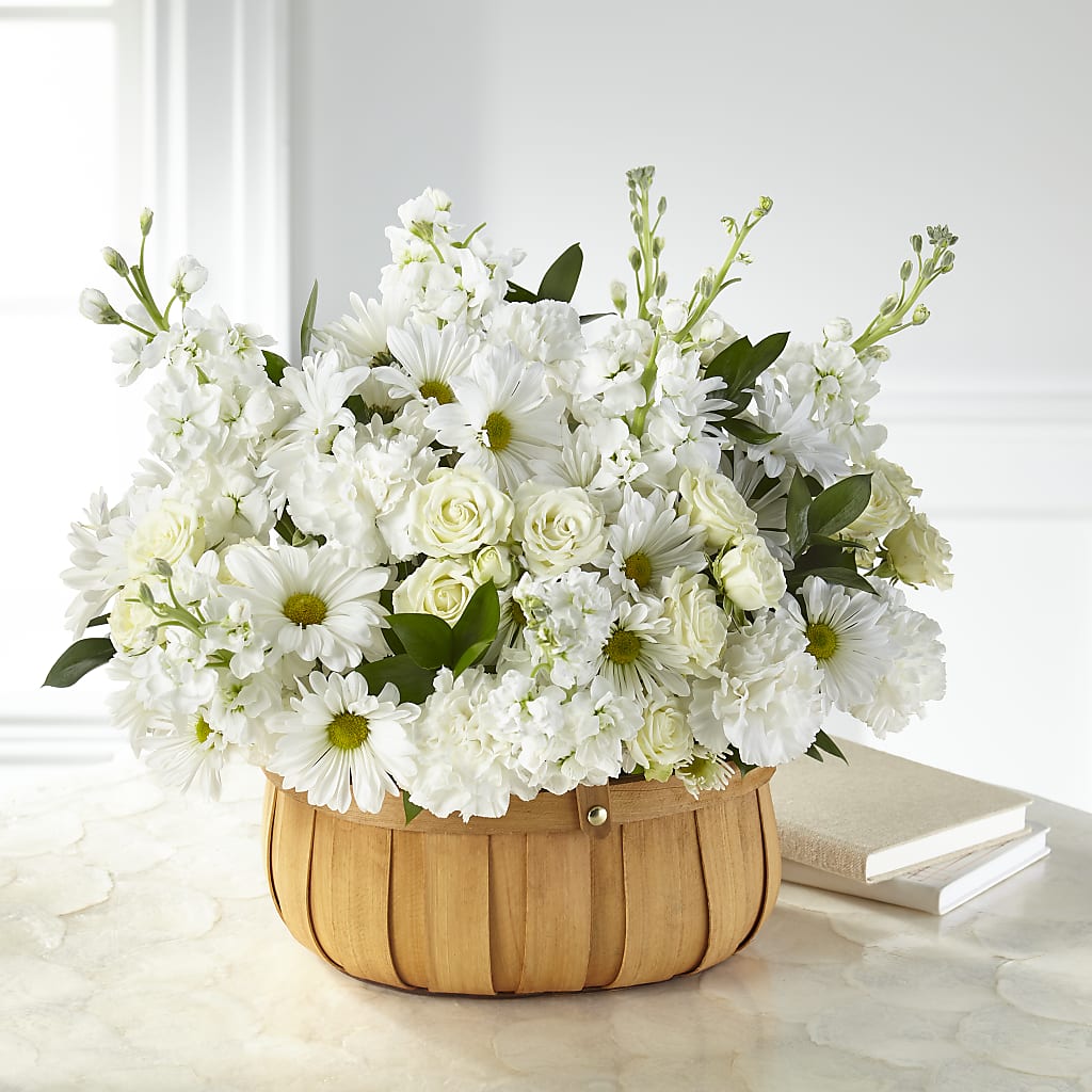 Graceful Garden Basket – Blooms And Gifts, Concord CA