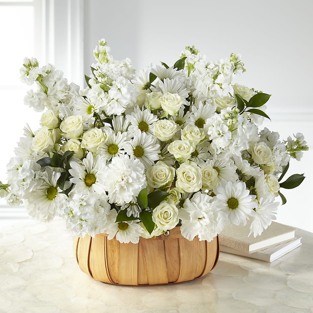 Graceful Garden Basket – Blooms And Gifts, Concord CA