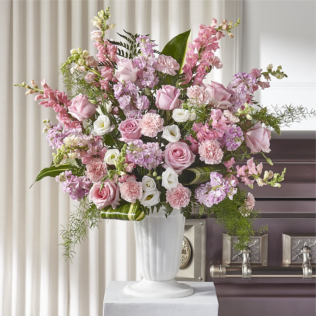 Divine Comfort Arrangement – Blooms And Gifts, Concord CA