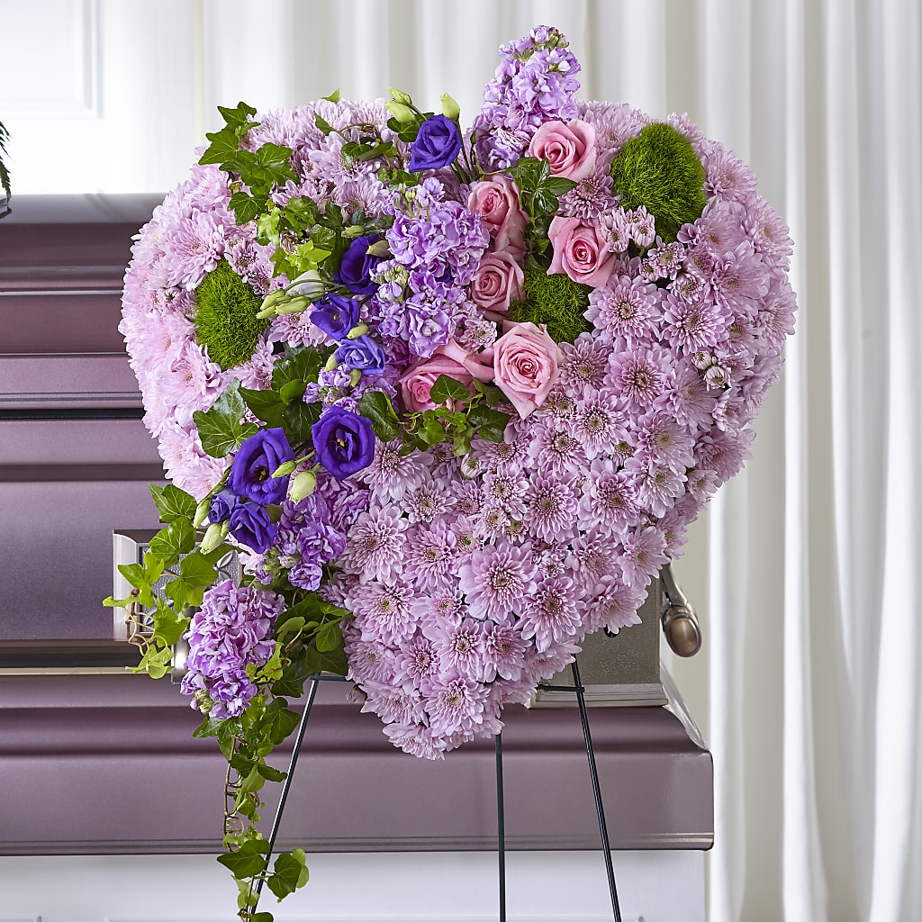 Treasured Love Standing Heart – Blooms And Gifts, Concord CA