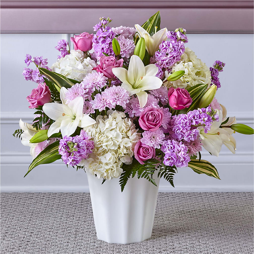Heaven Sent Floor Basket – Blooms And Gifts, Concord CA