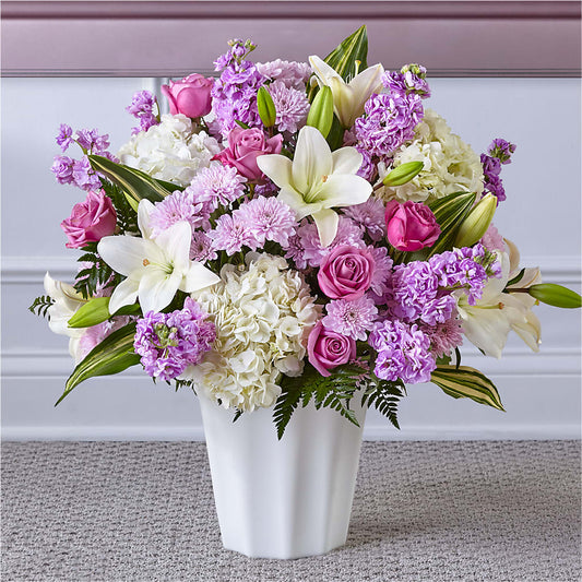 Heaven Sent Floor Basket – Blooms And Gifts, Concord CA