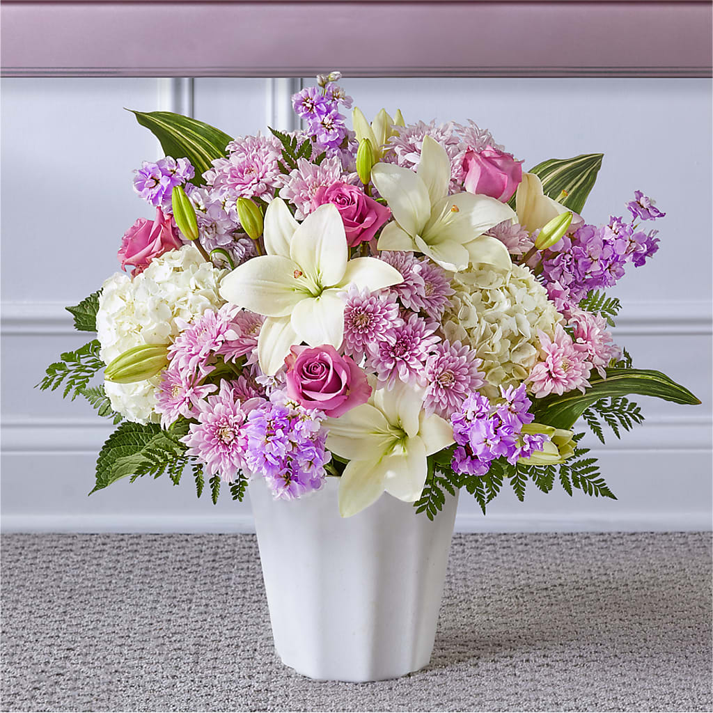 Heaven Sent Floor Basket – Blooms And Gifts, Concord CA