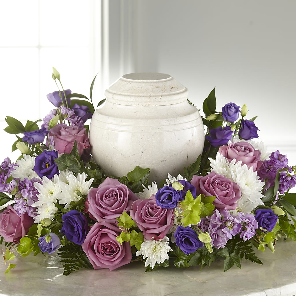 Blooming Sympathy Cremation Adornment – Blooms And Gifts, Concord CA
