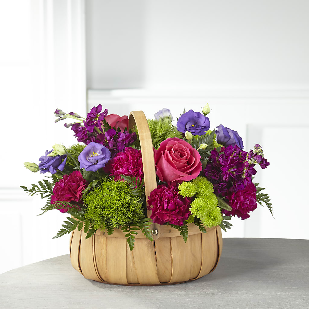 Serene Sanctuary Basket – Blooms And Gifts, Concord CA