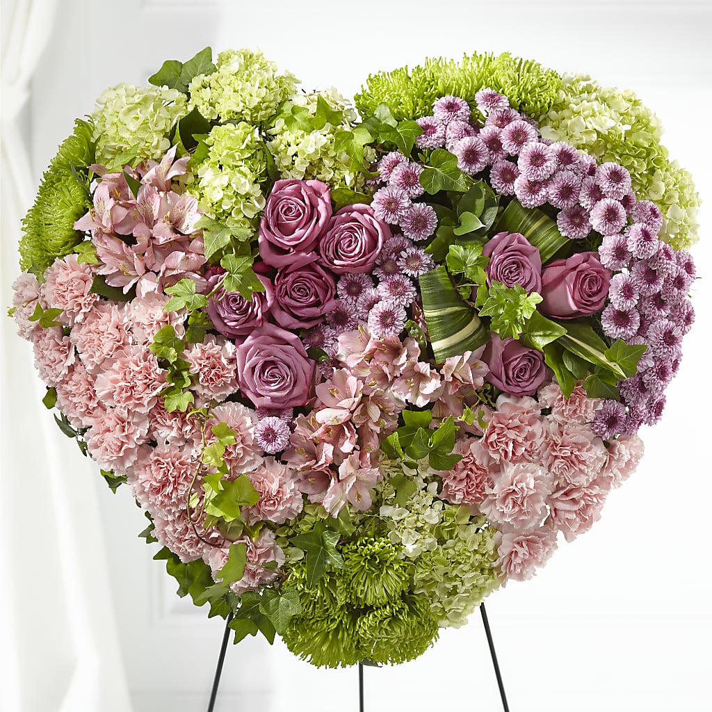 Heartwarming Standing Heart – Blooms And Gifts, Concord CA