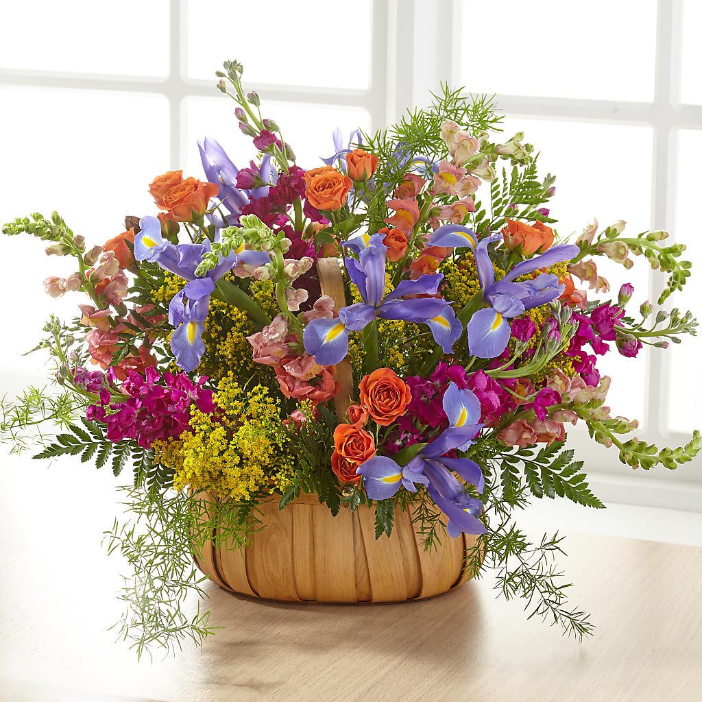 Garden of Life Basket – Blooms And Gifts, Concord CA
