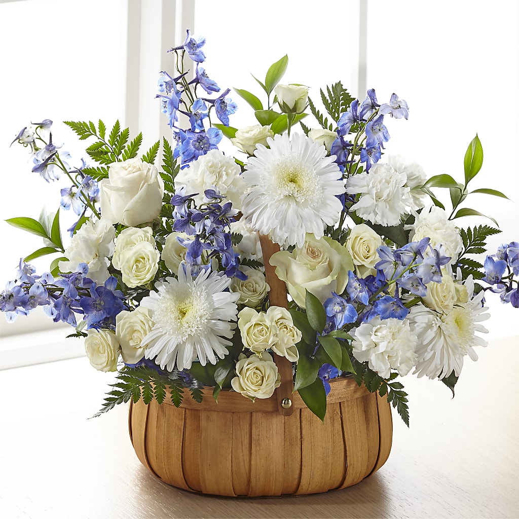 Harmony & Grace Basket – Blooms And Gifts, Concord CA