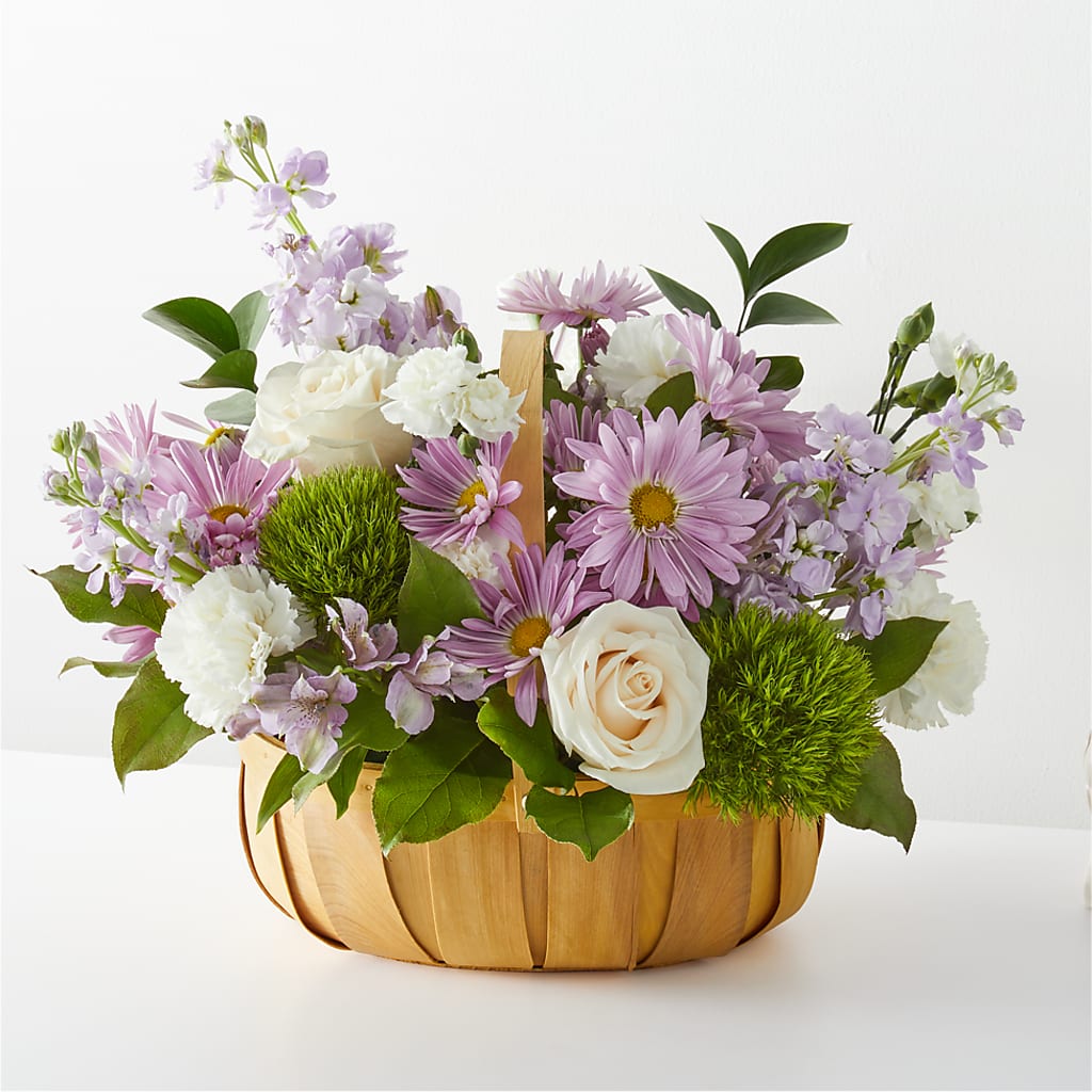 Peace & Love Basket – Blooms And Gifts, Concord CA