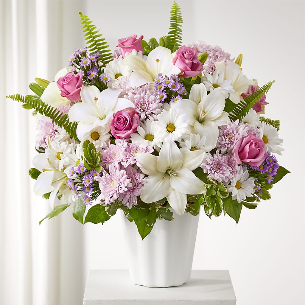 Warmest Thoughts Tabletop Basket – Blooms And Gifts, Concord CA
