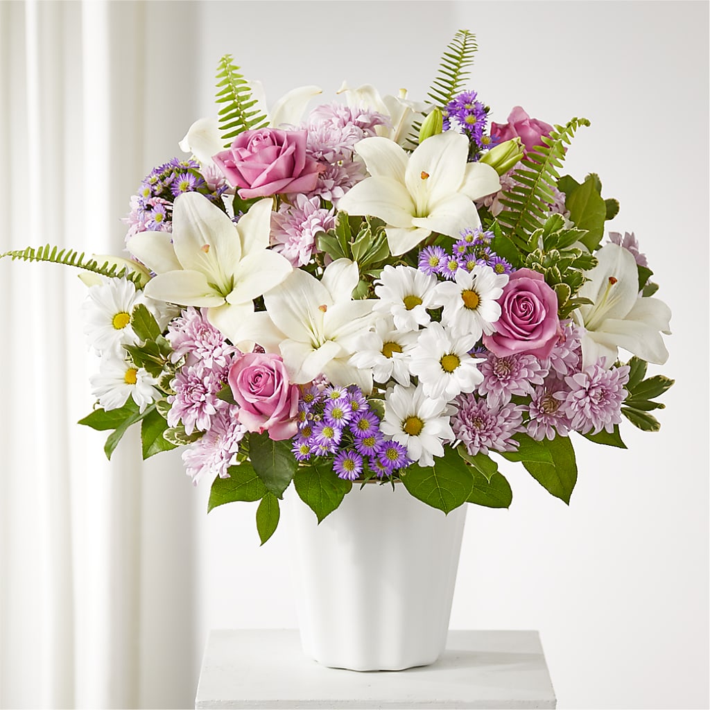 Warmest Thoughts Tabletop Basket – Blooms And Gifts, Concord CA