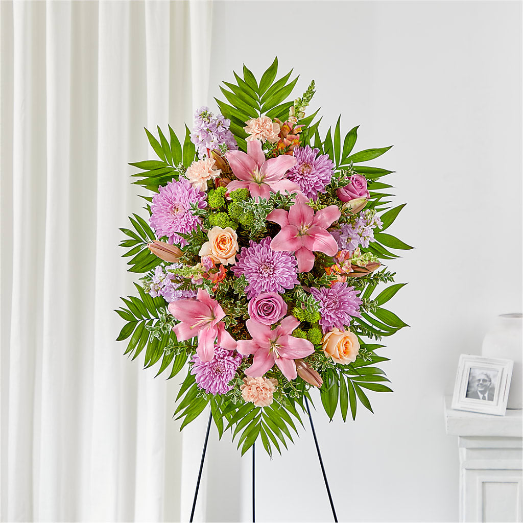 Love & Light Standing Spray – Blooms And Gifts, Concord CA