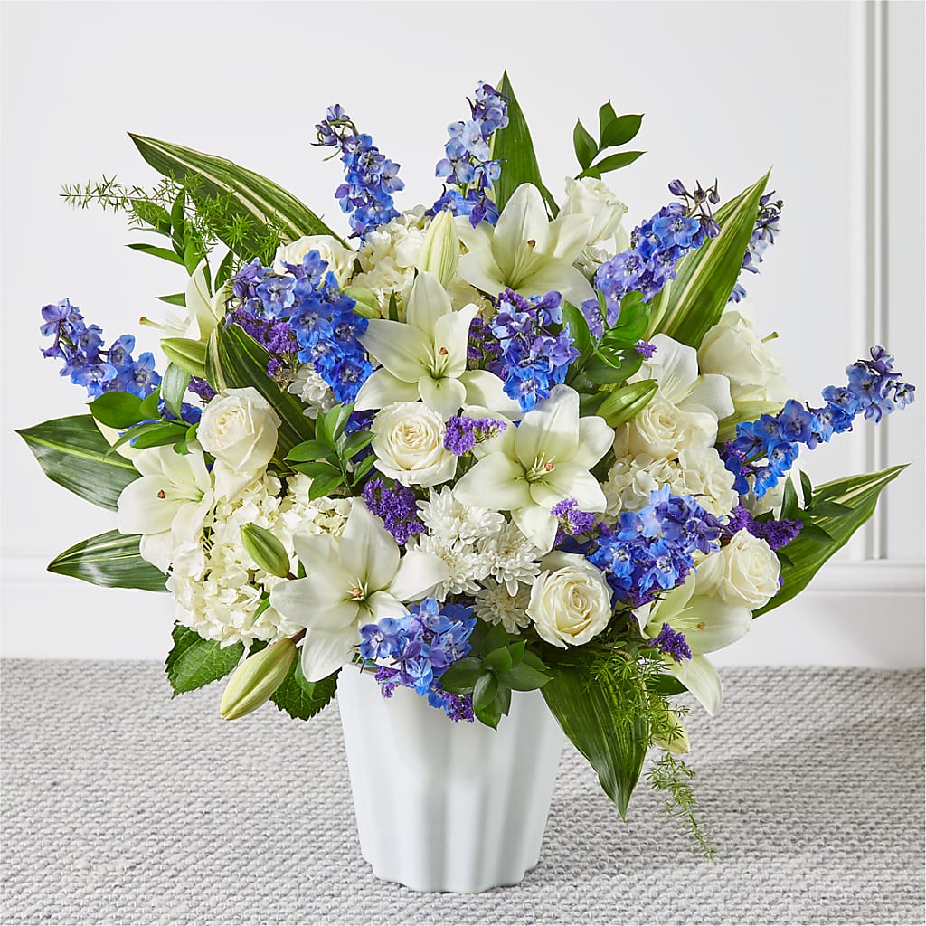 Take Comfort Floor Basket – Blooms And Gifts, Concord CA