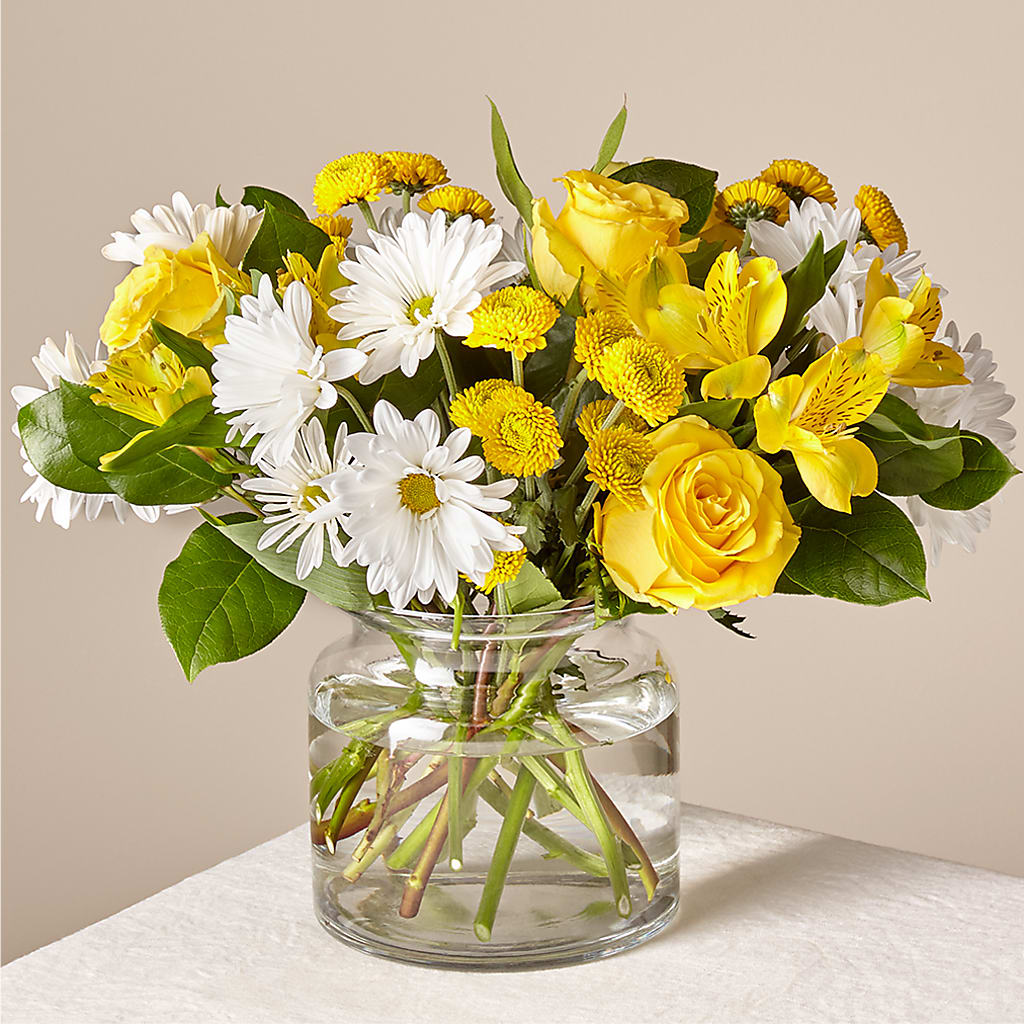 Sunny Sentiments Bouquet – Blooms And Gifts, Concord CA