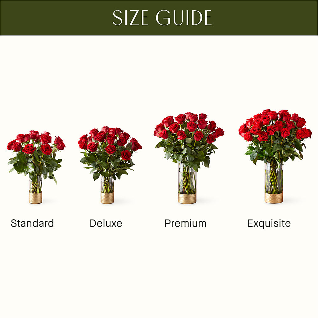 Classic Love Red Rose Bouquet – Blooms And Gifts, Concord CA