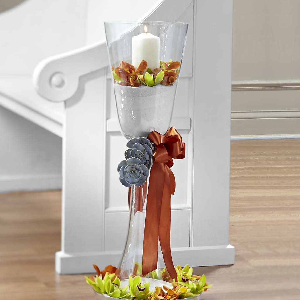 Matrimony Pew Decor – Blooms And Gifts, Concord CA