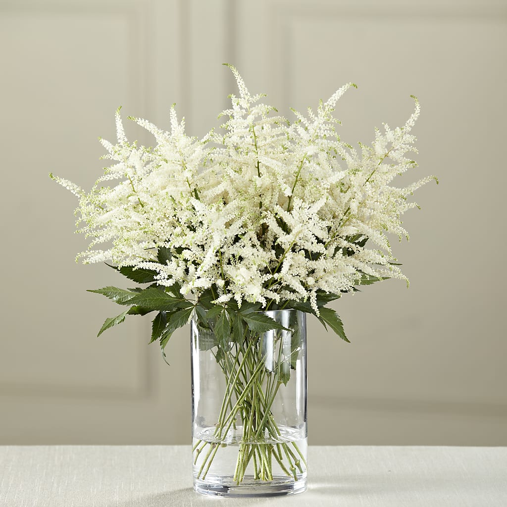 White Astilbe Bouquet – Blooms And Gifts, Concord CA