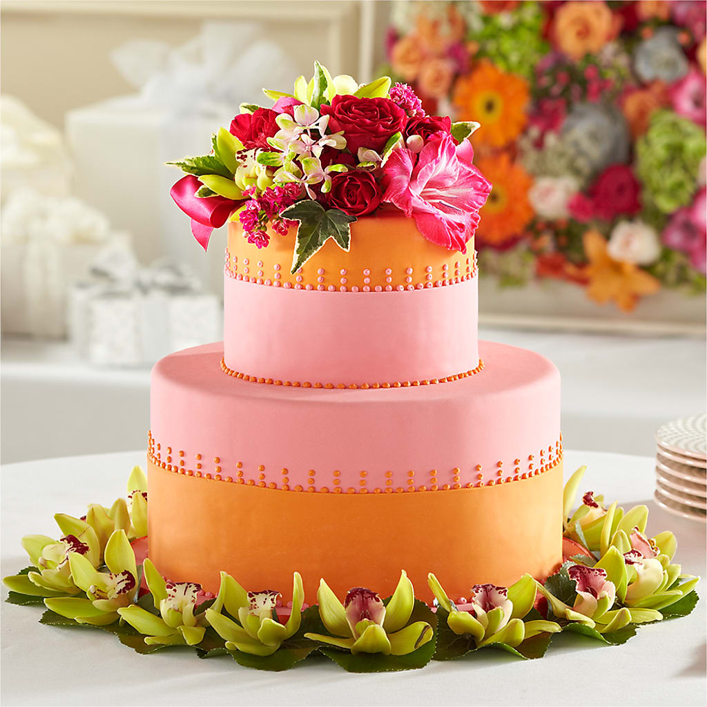 Sweet Citrus Cake Decor – Blooms And Gifts, Concord CA
