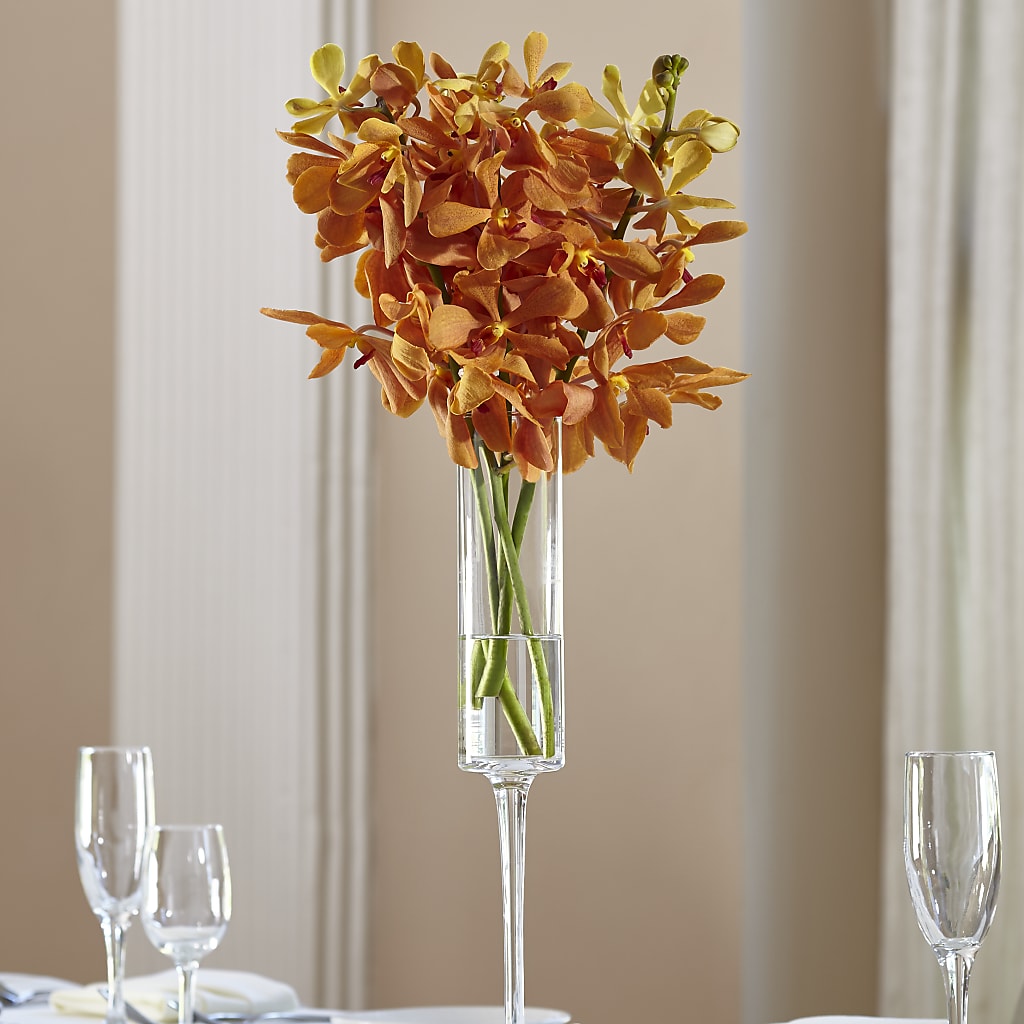 Orange Mokara Bouquet – Blooms And Gifts, Concord CA
