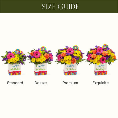 Birthday Brights Bouquet –  Blooms And Gifts, Concord CA