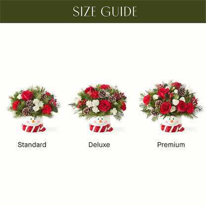 Jolly Snowman Bouquet –  Blooms And Gifts, Concord CA