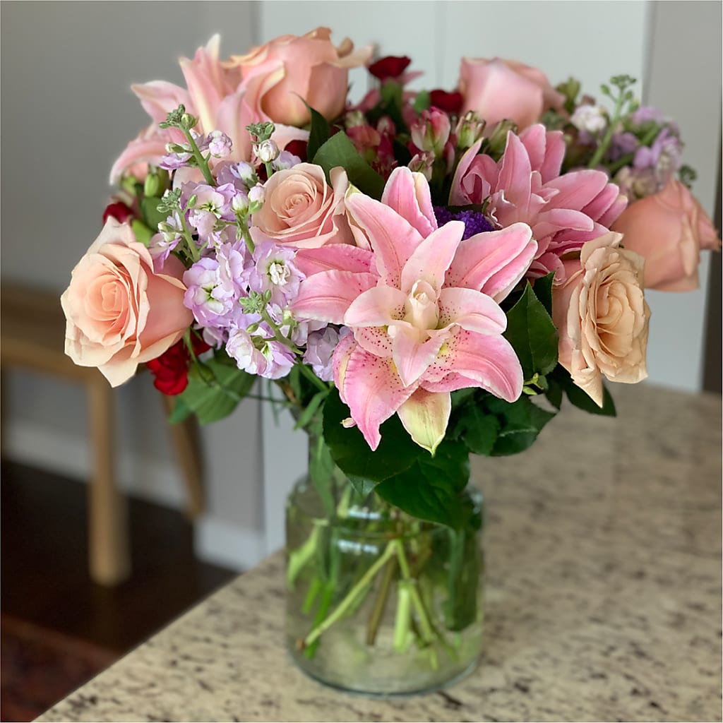 Romantique Bouquet –  Blooms And Gifts, Concord CA