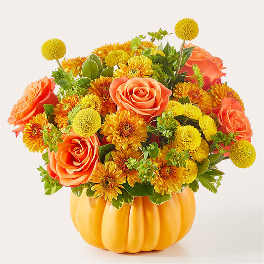 Gourdgeous Pumpkin –  Blooms And Gifts, Concord CA