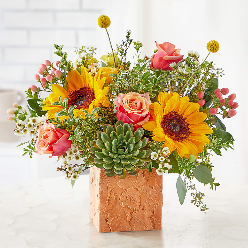 Sunflower Season Bouquet –  Blooms And Gifts, Concord CA