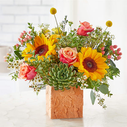 Sunflower Season Bouquet –  Blooms And Gifts, Concord CA