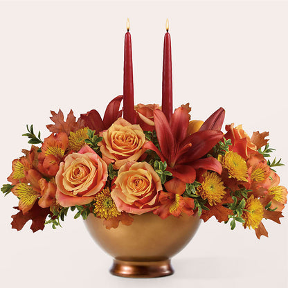 Harvest Table Centerpiece –  Blooms And Gifts, Concord CA