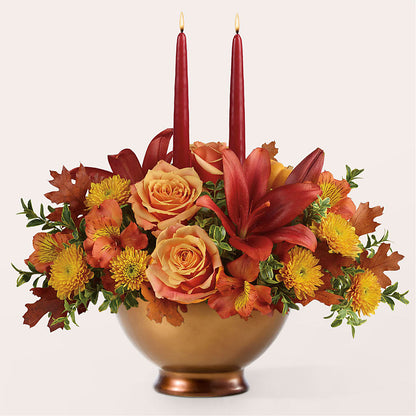 Harvest Table Centerpiece –  Blooms And Gifts, Concord CA