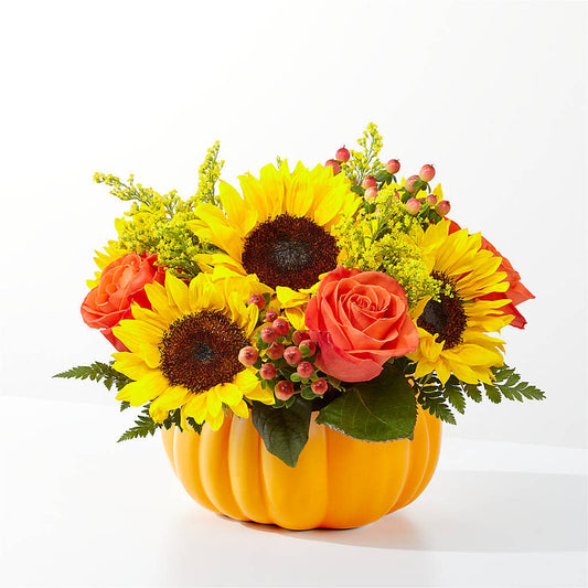 Pick of the Patch Pumpkin Bouquet –  Blooms And Gifts, Concord CA