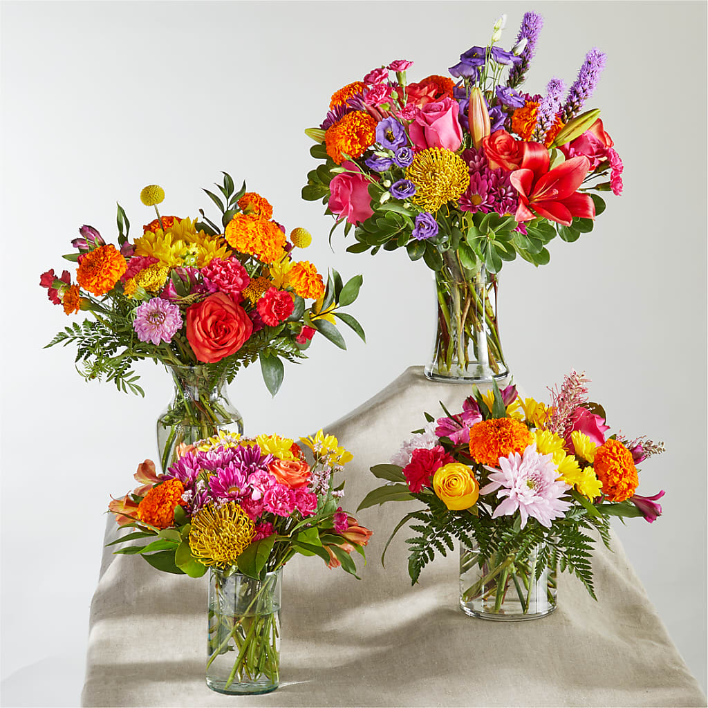 Feast of Color – A Florist Original –  Blooms And Gifts, Concord CA