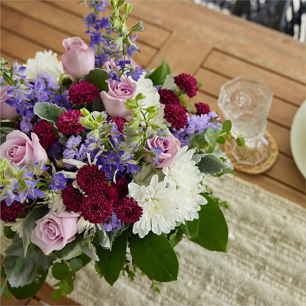 Violet Frost Bouquet –  Blooms And Gifts, Concord CA