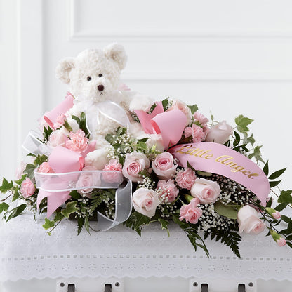 Touch of Sympathy Casket Spray –  Blooms And Gifts, Concord CA
