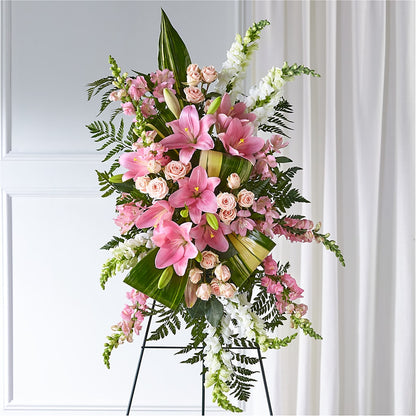 Elegant Embrace Standing Spray –  Blooms And Gifts, Concord CA