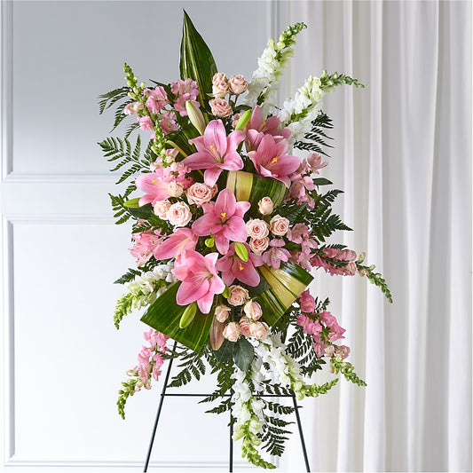 Elegant Embrace Standing Spray –  Blooms And Gifts, Concord CA